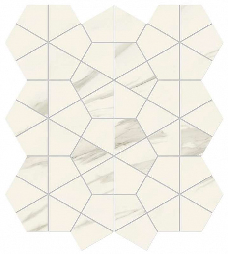 AJQY Marvel Meraviglia Calacatta Meraviglia Hexagon Lapp